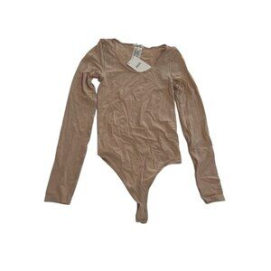 Wolford Buenos Aires String Boydsuit in Rose Tan